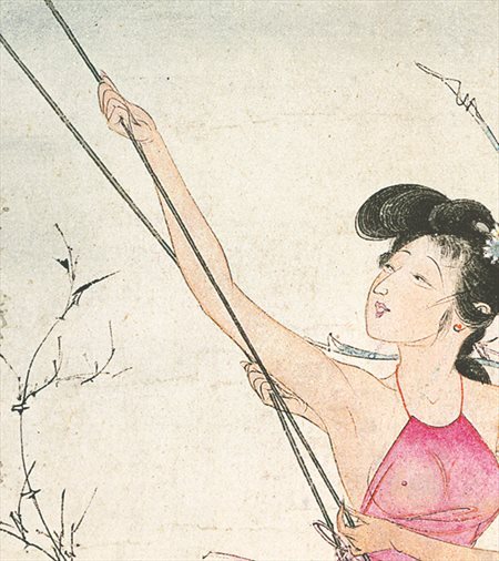 丹寨县-胡也佛的仕女画和最知名的金瓶梅秘戏图